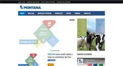Desktop Screenshot of montana.perulactea.com
