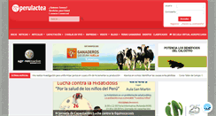 Desktop Screenshot of perulactea.com